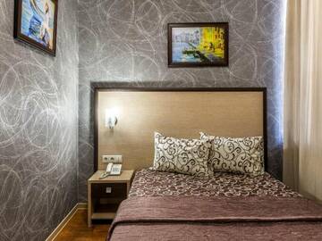 Фото номера Стандартный одноместный номер Гостиница Браво Люкс г. Самара 2