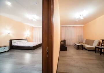Фото номера Номер студия с 1 двуспальной кроватью Гостиница VIP House Hotel г. Самара 3