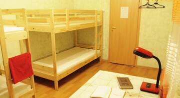 Фото номера Спальное место на двухъярусной кровати в общем номере для мужчин и женщин Гостиница Славный Хостел г. Самара 4
