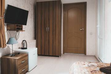 Фото номера Стандартный двухместный номер с 1 кроватью Отель Hotel Times г. Самара 4