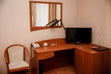 Фото номера Комната стандарт 1 двухспальной кроватью или 2-я односпальными Гостевой дом Резиденция Троя г. Самара 10