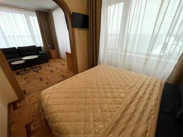 Фото номера КОМФОРТ ПАНОРАМА (DOUBLE+SOFA) Гостиница Гостиница Россия г. Самара 7