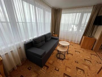 Фото номера КОМФОРТ ПАНОРАМА (DOUBLE+SOFA) Гостиница Гостиница Россия г. Самара 10