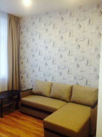 Фото номера Двухкомнатный номер COMFORT Отель Палуба г. Самара 5