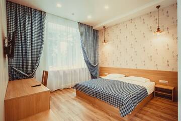 Фото номера Двухкомнатный номер COMFORT Отель Палуба г. Самара 2